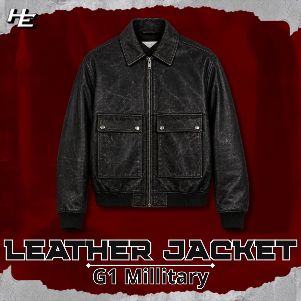 G1 Military Leather Jacket